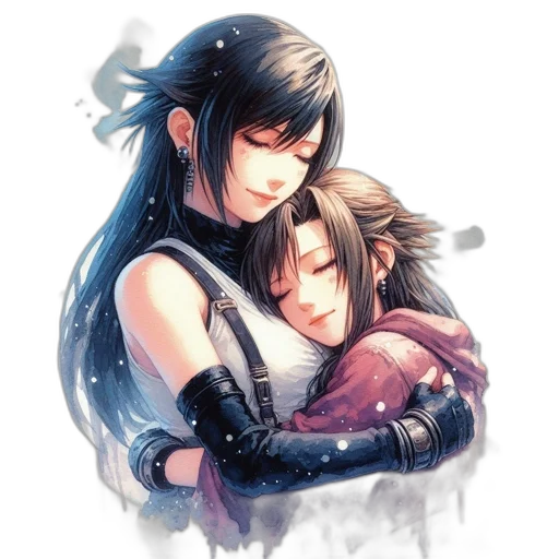 fantasy art, pixel art, concept art, watercolor transparent PNG cut-out