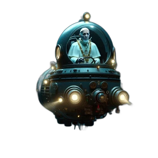 robot, mask, car, staff transparent PNG cut-out