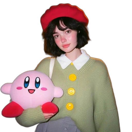 hat, jacket, dress, creature transparent PNG cut-out