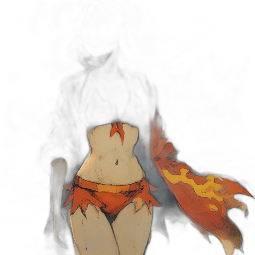 dragon, mask, dress, creature transparent PNG cut-out