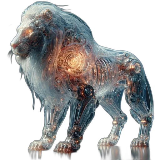 animal, creature, dragon, 3d render transparent PNG cut-out