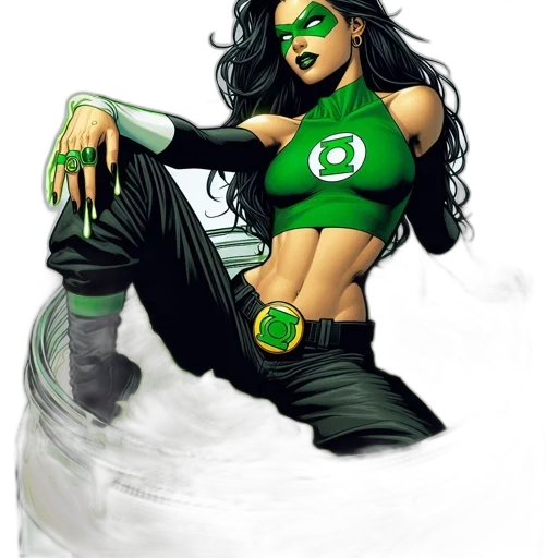 comic book art, concept art, fantasy art, cartoon transparent PNG cut-out