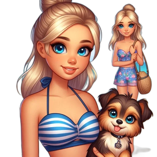 cartoon, concept art, fantasy art, photorealistic transparent PNG cut-out