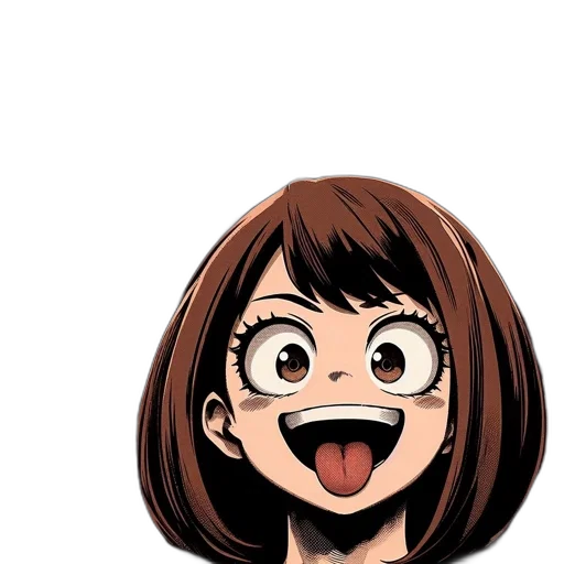 face, creature, mask, hair transparent PNG cut-out