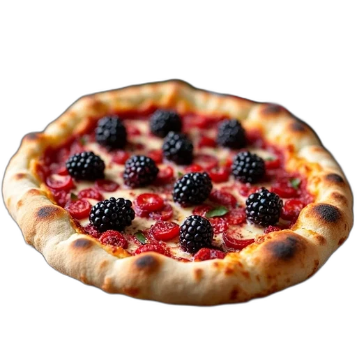 food, crown, 3d render, photorealistic transparent PNG cut-out