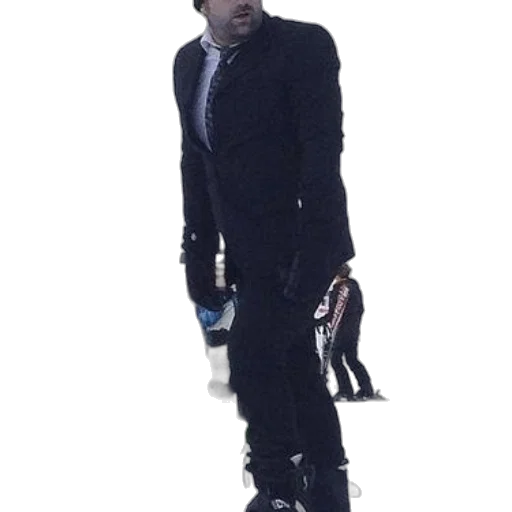 staff, jacket, shoes, robot transparent PNG cut-out