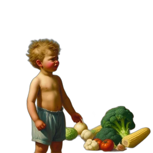 food, face, weapon, oil painting transparent PNG cut-out