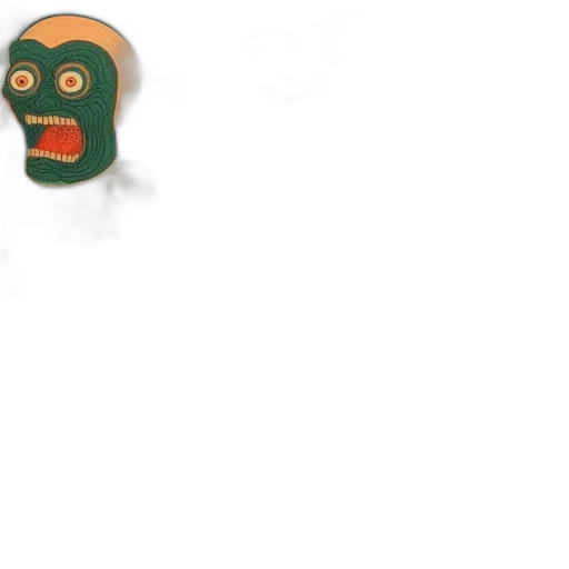 mask, face, robot, creature transparent PNG cut-out