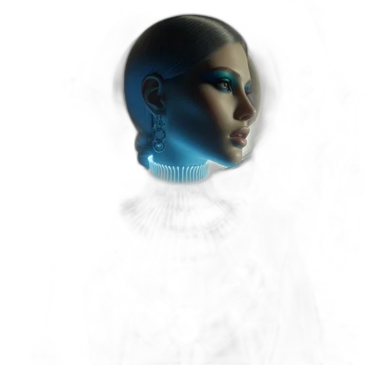 robot, mask, jewelry, face transparent PNG cut-out