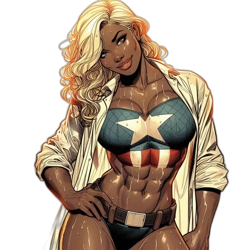comic book art, concept art, cartoon, earth tones transparent PNG cut-out