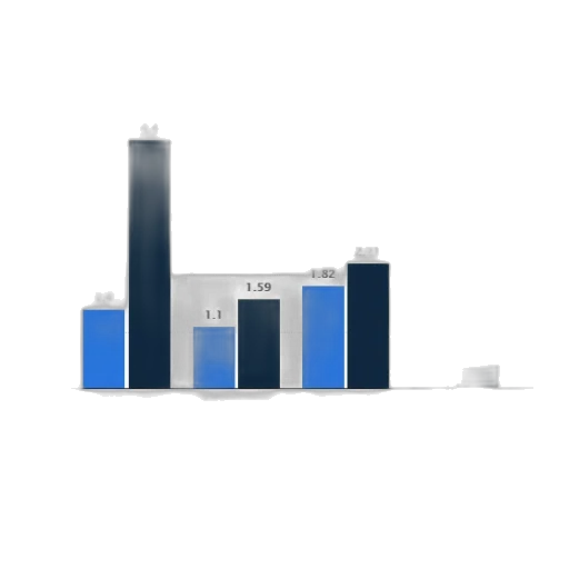 3d render, concept art, pixel art, blue transparent PNG cut-out
