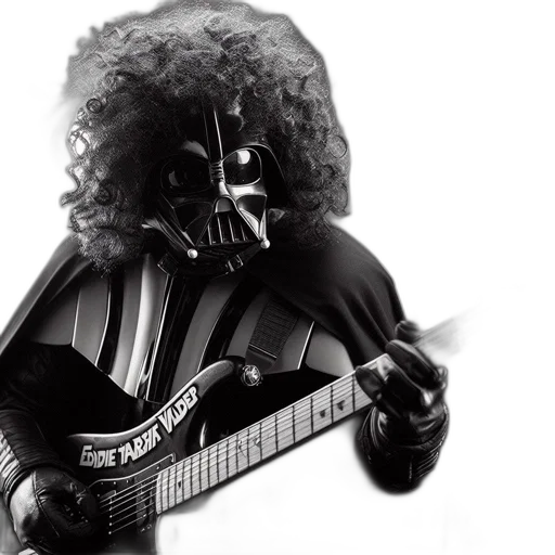 unconventional, rendition, darth, vader transparent PNG cut-out