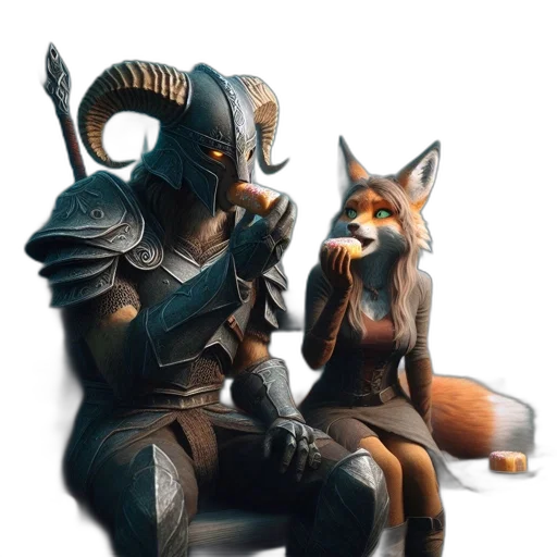 mask, staff, creature, furniture transparent PNG cut-out