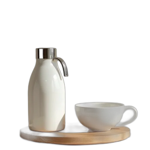 bottle, food, 3d render, photorealistic transparent PNG cut-out