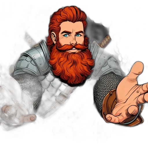 sword, staff, dragon, fantasy art transparent PNG cut-out