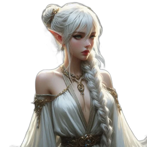 dragon, staff, face, dress transparent PNG cut-out