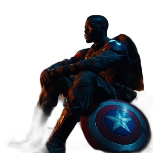 mask, weapon, concept art, comic book art transparent PNG cut-out