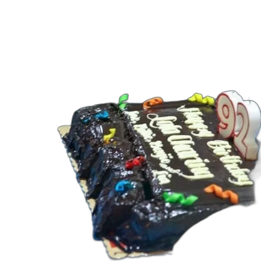 food, 3d render, chocolate, birthday transparent PNG cut-out