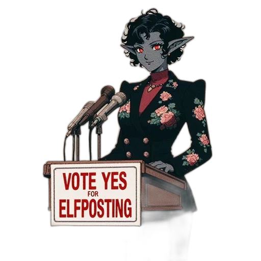 concept art, pixel art, animated, blue-skinned transparent PNG cut-out
