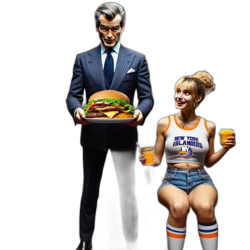 food, concept art, pixel art, comic book art transparent PNG cut-out