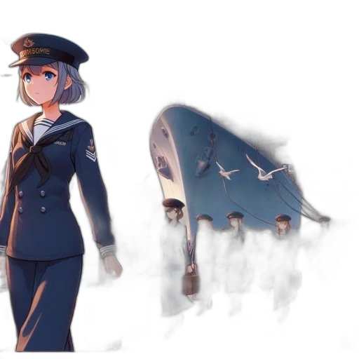 staff, weapon, dress, hat transparent PNG cut-out