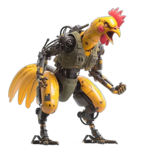 robot, animal, creature, weapon transparent PNG cut-out