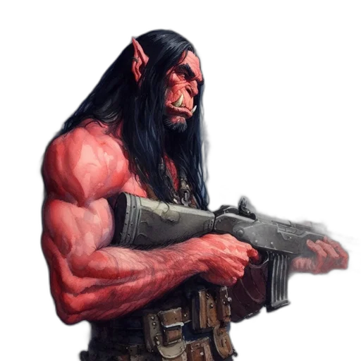 weapon, animal, staff, concept art transparent PNG cut-out