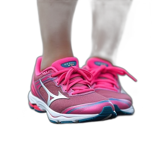 shoes, 3d render, photorealistic, vaporwave transparent PNG cut-out