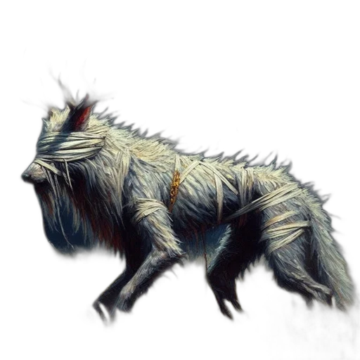 creature, dragon, animal, hair transparent PNG cut-out