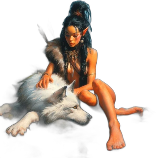 animal, creature, fantasy art, concept art transparent PNG cut-out