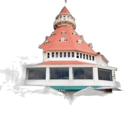 building, crown, 3d render, photorealistic transparent PNG cut-out