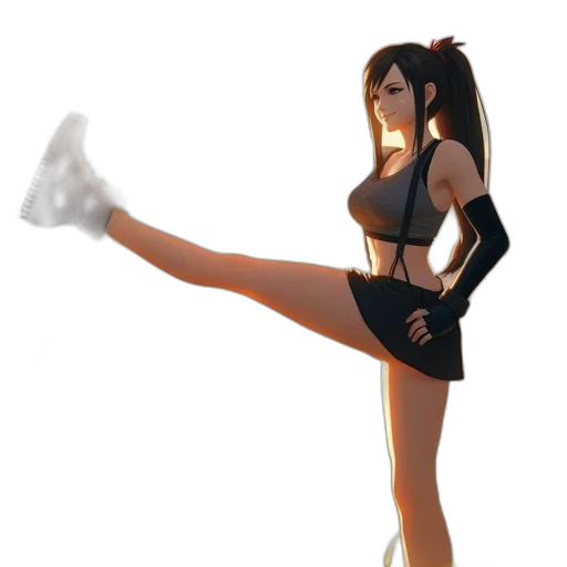 shoes, staff, 3d render, concept art transparent PNG cut-out