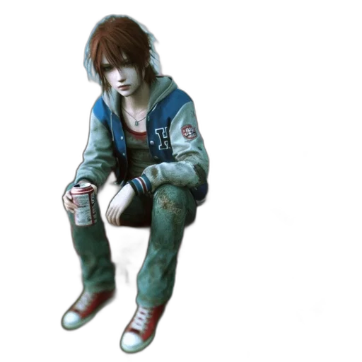 jacket, concept art, photorealistic, cyberpunk transparent PNG cut-out