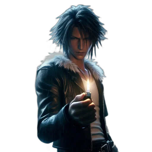 jacket, weapon, sword, concept art transparent PNG cut-out
