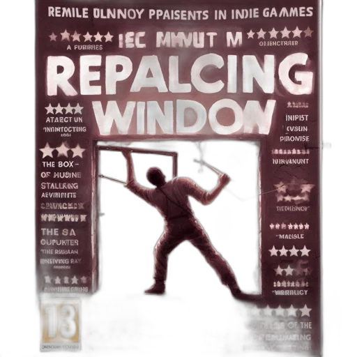 promotional, art, repalcing, window transparent PNG cut-out