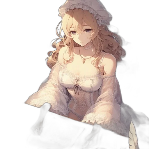 dress, crown, creature, hat transparent PNG cut-out
