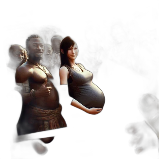 3d render, photorealistic, concept art, fantasy art transparent PNG cut-out