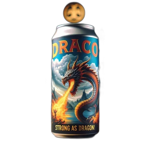 dragon, creature, bottle, animal transparent PNG cut-out
