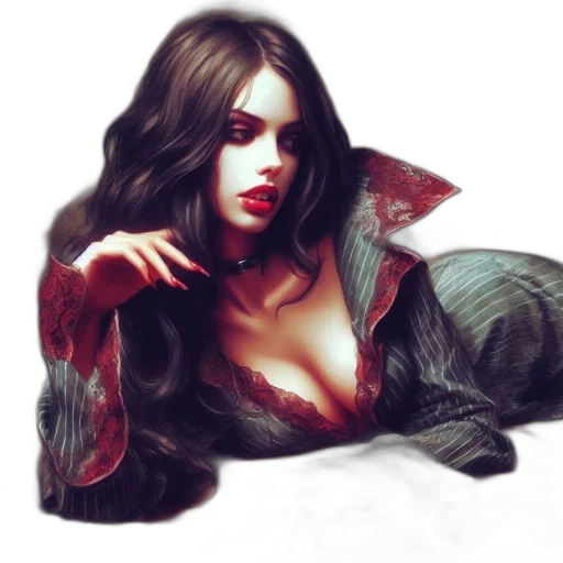 dress, jacket, fantasy art, photorealistic transparent PNG cut-out