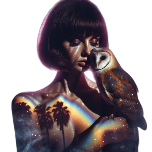 face, jacket, dress, robot transparent PNG cut-out