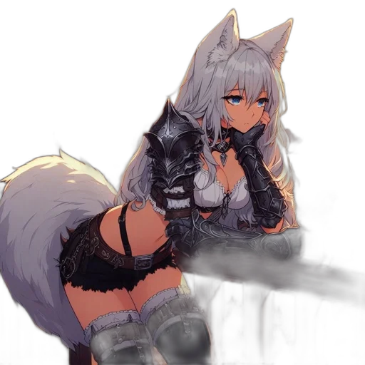 weapon, staff, animal, creature transparent PNG cut-out