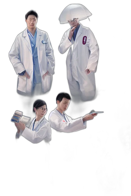 staff, jacket, weapon, concept art transparent PNG cut-out