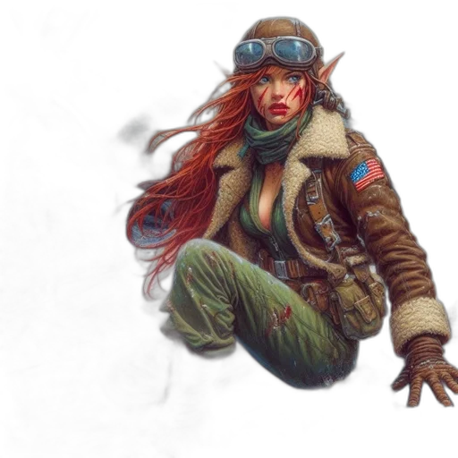 jacket, concept art, fantasy art, comic book art transparent PNG cut-out