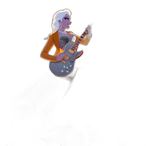 robot, jacket, staff, weapon transparent PNG cut-out