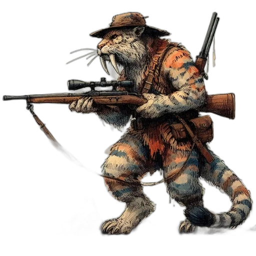 animal, weapon, creature, concept art transparent PNG cut-out