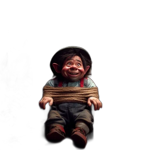 face, creature, staff, mask transparent PNG cut-out