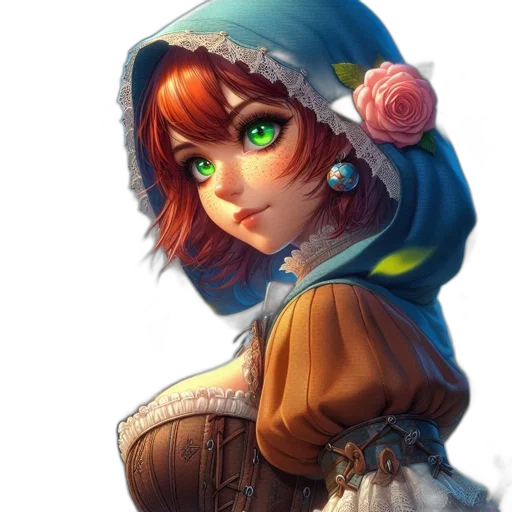 face, dress, jacket, staff transparent PNG cut-out