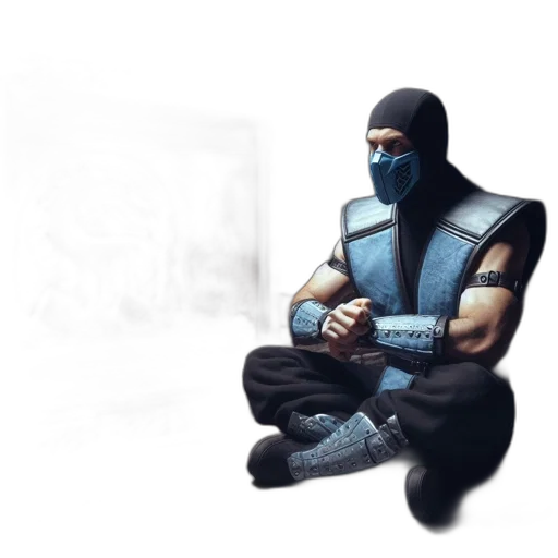 sword, mask, weapon, robot transparent PNG cut-out