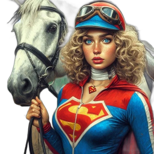 face, comic book art, fantasy art, concept art transparent PNG cut-out