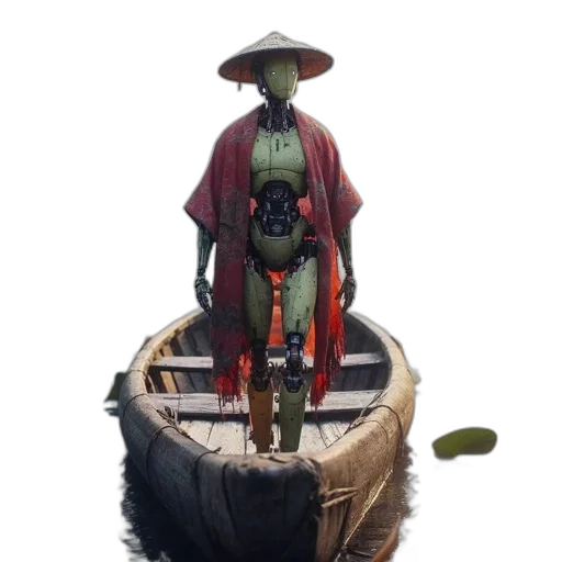 mask, hat, umbrella, staff transparent PNG cut-out